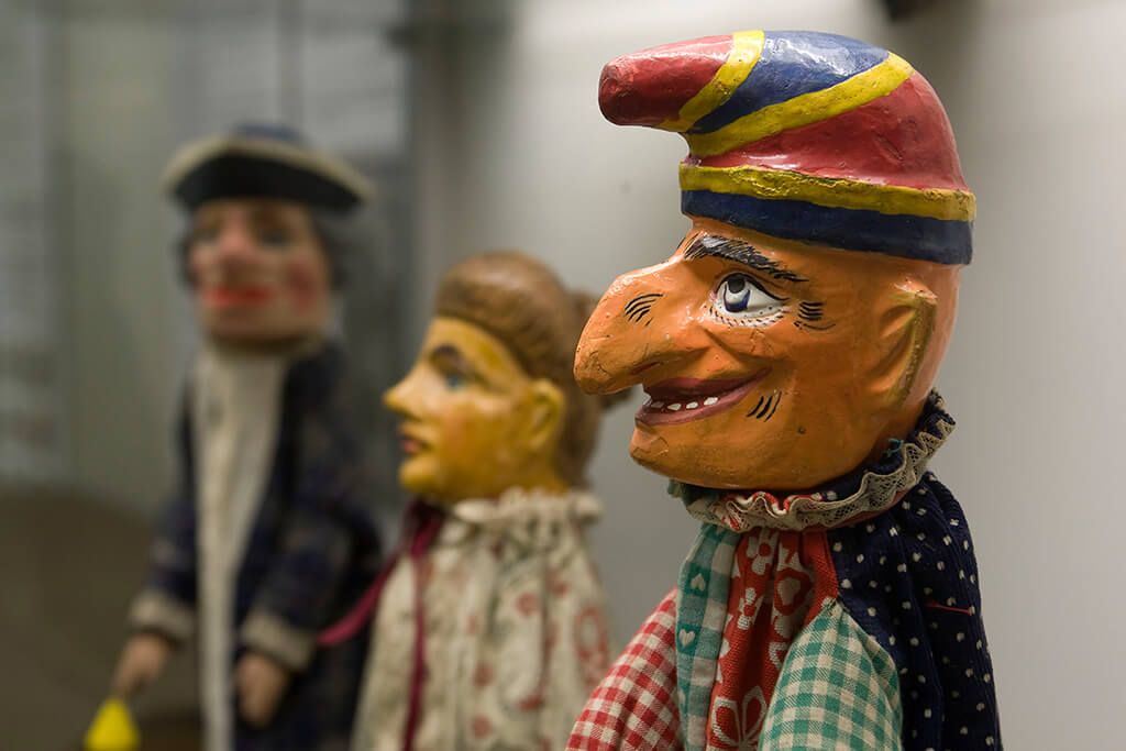Figur im Puppenmuseum Tecklenburg